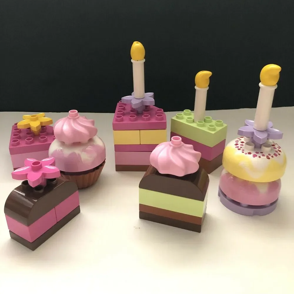 Lego Duplo 6785 Creative Cakes Cupcakes Muffins Food Building Set Missing Tray